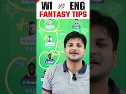 ENG vs WI Dream11 Team Today Prediction, WI vs ENG Dream11: Fantasy Tips, Stats, Analysis