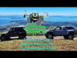 3 horas de ruta solo en Patreon de Zumbalacazan 4X4, Unete a Patreon