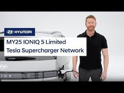 2025 IONIQ 5 | Updated Tesla Supercharging Demo | Hyundai