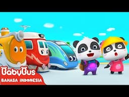 Kereta Kecil Pergi Bertamasya 🚂 | Lagu Ceria Anak | Lagu Lucu | Lagu Anak | BabyBus Bahasa Indonesia