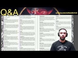 🔴 DM Live Q & A! Making D&D Content!