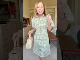 I love Gingham, don’t you?! I’m 5’0 wearing an XXS (unaltered). #petitefriendly