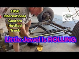 1956 International Custom By Ian Roussel: Little Jewel COE Hotrod Makes Its First Move 🤠