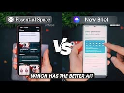 Which AI is ACTUALLY useful? Essential Space VS Now Brief