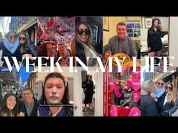 NYC WEEK IN MY LIFE | getting into a routine, feeling lost during postgrad & weekend w/ friends