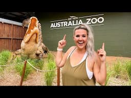 We Saw THE IRWIN'S at the AUSTRALIA ZOO!