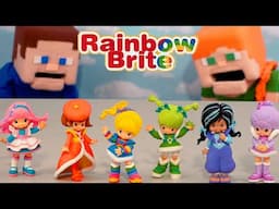 Rainbow Bright Mini Figures Collection Loyal Subjects Unboxing w/Puppet Alex Minecraft
