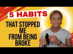 5 Things I Did to Stop Being Broke (That Actually Worked!)