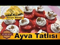Leziz Sarıyer Böreği Ve Kırmızı Ayva Tatlısı Tarifi | Leziz Yemek Tarifleri