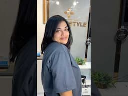 Baal kuch zyada hi chote karva liye but I’m LOVING IT 😍 #haircut #minivlog #ashortaday