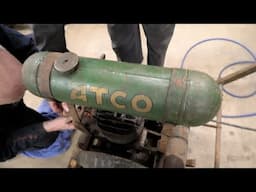 100 year old ATCO Standard: Firing it up after 50 years...