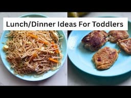 Quick Lunch / Dinner Ideas For  For 1 - 3 Years  | Dinner Ideas For 1- 3 years Babies \]White Pot