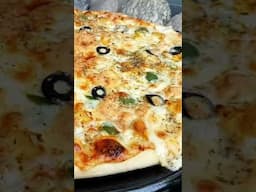 White sauce pizza #pizza #cooking #recipe #food