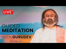 Live : Noon Meditation with Gurudev Sri Sri Ravi Shankar