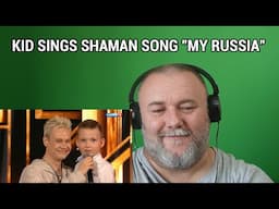 KID SINGS ON TELEVISION "MY RUSSIA" FROM SHAMAN (REACTION)