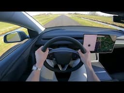 2025 Tesla Model Y (514hp) - POV Test Drive