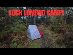 Camping At Loch Lomond For The First Time! | MSR Elixir And Robens Pioneer 2EX