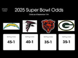 2025 Super Bowl Odds Week 2