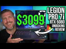 2025 Legion Pro 7i Unboxing Review with RTX 5080! 20+ Live Benchmarks, Display Testing, and More!