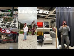 DAYS IN MY LIFE IN SYDNEY || LIVING ALONE DIARIES + IKEA RUNS + GROCERY SHOPPING + WINTER PURCHASES