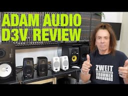 Adam Audio D3V studio monitors full review