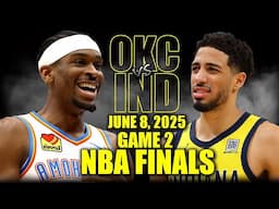 Oklahoma City Thunder vs Indiana Pacers Full Game 2 Highlights - June 8, 2025 | 2025 NBA Finals