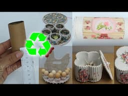 Trash to Treasure: 5 Storage Ideas from Cardboard Rolls you Threw Away!