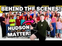 Behind the Scenes with HUDSON MATTER!