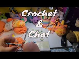 Crochet and Chat * Bigger Caticorn Mermaid * Chat about Life