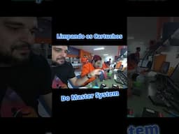 Limpando Cartuchos do Master System