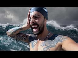 Me inscribí a un triatlón Y CASI MUERO 🫠 (No se nadar)