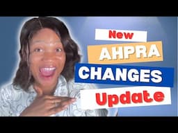AHPRA NEW CHANGES Q/A FOR INTERNATIONAL NURSES MOVING TO AUSTRALIA