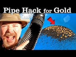 I Found GOLD Using a Rain Gutter