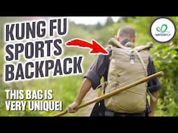 Waterfly Shaolin Kung Fu Sport Backpack // Extremely unique!