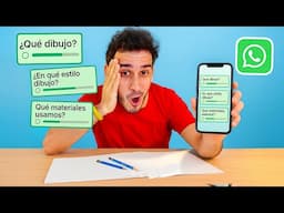 Mi Canal de WhatsApp DECIDE Mi Dibujo ! HaroldArtist