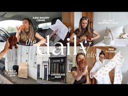 DAILY VLOG | a girl therapy day | bakery crawl, jellycat shopping + haul, new pyjamas & cook with me