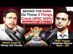 Shubham Kaurav AIR 291 | UPSC 2024 Topper's Interview | UPSC Result 2024 | Nirnay IAS