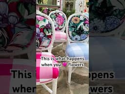 What Happens when You Love Flowers? ￼
