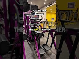 ARC TRAINER TUTORIAL 🔥 // Burn calories and climb with this cardio machine at Planet Fitness!