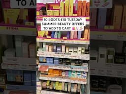 Boots Beauty Summer Beauty Must-Haves for Just £10?! Pre-Holiday Glow-Up Starts HERE 👙✨🏄🏻‍♀️