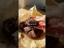 Vegan choc tahini brownies 🍫