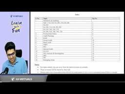 Updates to Notes & QB | CA Final Audit | CA Shubham Keswani (AIR 8)