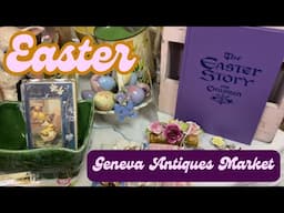 Vintage Easter Decor at the Geneva Antiques Market