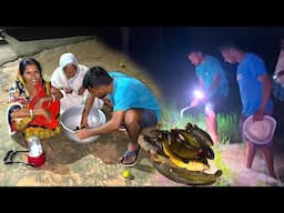 বৃষ্টিতে পুকুর থেকে উঠে যাওয়া মাগুর কৈ ধরে মায়ের হাতে দারুন স্বাদে রান্না খাওয়া | Fishing & cooking