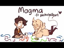 Magma with  @pachelbelleart6687 CHAOS || drawing