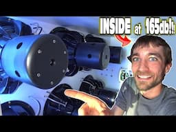 Inside a Subwoofer BOX at 165db w/ INVERTED Sundown Subs!!! LOUD Bandpass & Car Audio Bass TAP OUT 🔊