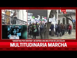 CRISTINA KIRCHNER RECIBIÓ a MÁXIMO tras CONFIRMARSE la MARCHA del MIÉRCOLES