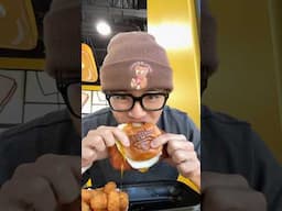 Gudetama Cafe, Buena Park 🐣🍳 #mukbang #matcha #matchareview #sanrio #gudetama