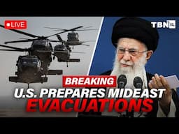 BREAKING: U.S. Plans EVACUATIONS Amid Iran Threat; Israel ARMS Gaza Militia | TBN Israel
