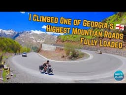 The Kazbegi Climb | Cycling Central Asia: Day 40
